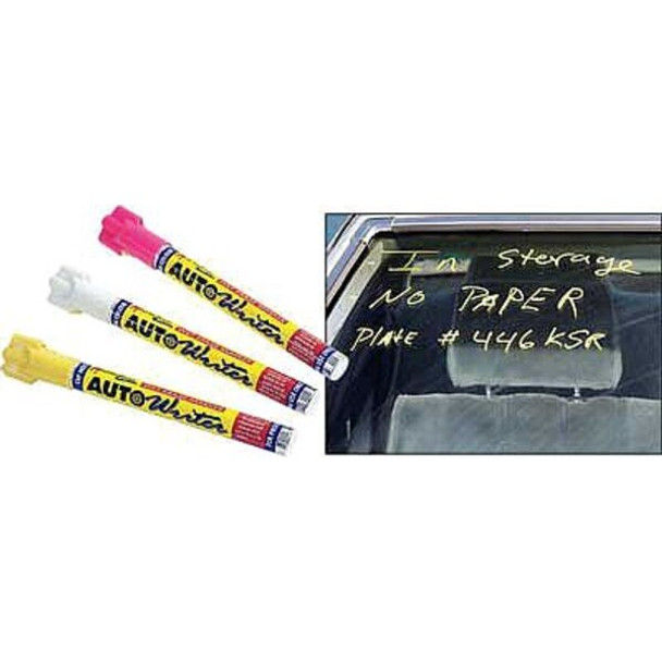 Paint Marker, Medium Tip, White Color Family, Paint, 4 PK