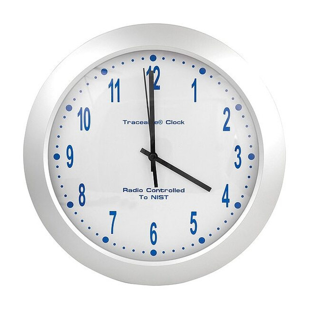 Manufacturer Varies Analog Clock,Plastic,12" Diameter 1077