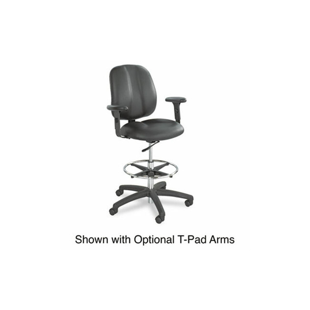 Safco® CHAIR,EXTENDED HEIGHT,BK 7084BL