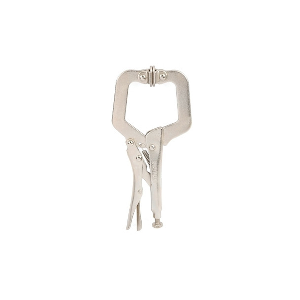 Locking Clamp, 6 in, Swivel Pads