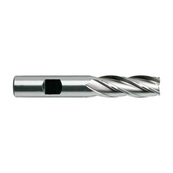 Yg-1 Tool HSS End Mill,Single,3/8in. Dia. 04055