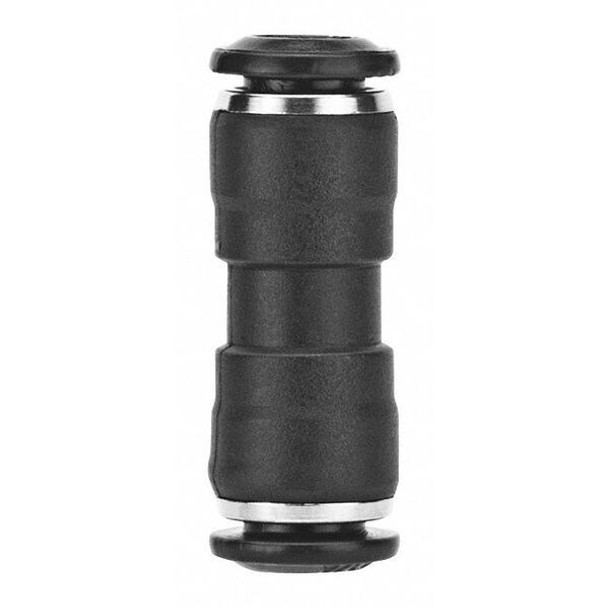 Push-Fit Adapter Fitting, Push-to-Connect x Push-to-Connect, 6 x 4mm Tube OD