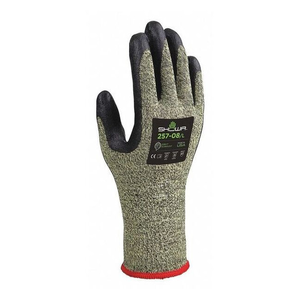 Cut-Resistant Coated Gloves, Cut Level A7 ,Dipped ,Foam Nitrile ,Smooth ,M 1 PR
