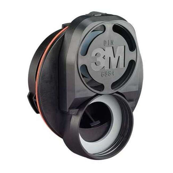 3m DIN Port Adapter Assembly,Black 6884