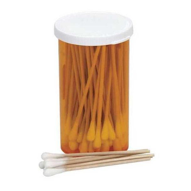 First Aid Only Cotton Tip Swab, Non-Sterile, 3In., PK100 25-410