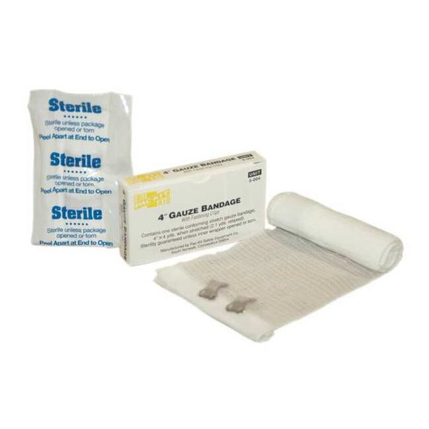 First Aid Only Stretch Gauze, Sterile, White, No, Gauze 5-004
