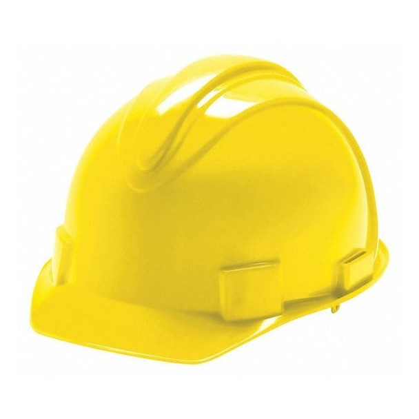 Hard Hat, Charger*, Polyethylene, 4 Point Ratchet, Type 1, Class E, Yellow