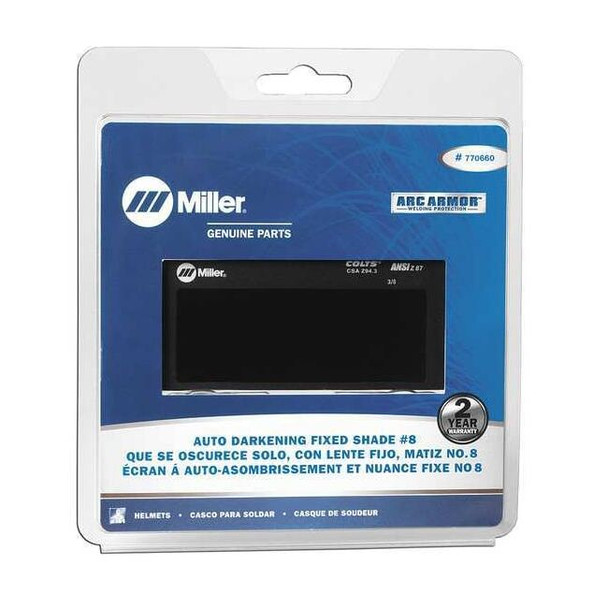 Miller Electric ArcArmor (R) Auto Darkening Fixed Share 8 770660