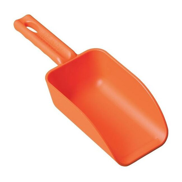 Remco Mini Hand Scoop,16 oz.,Orange,Poly 63007