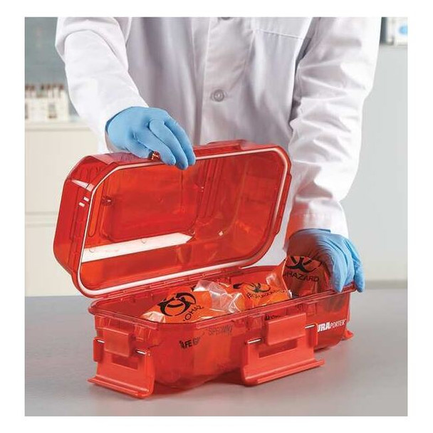 Heathrow Scientific Utility Carrier,Polycarbonate,Red 120077