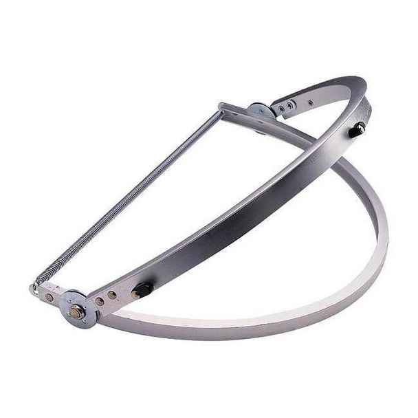 Faceshield Adapter, For Use With Blockhead Series Hard Hats Silver