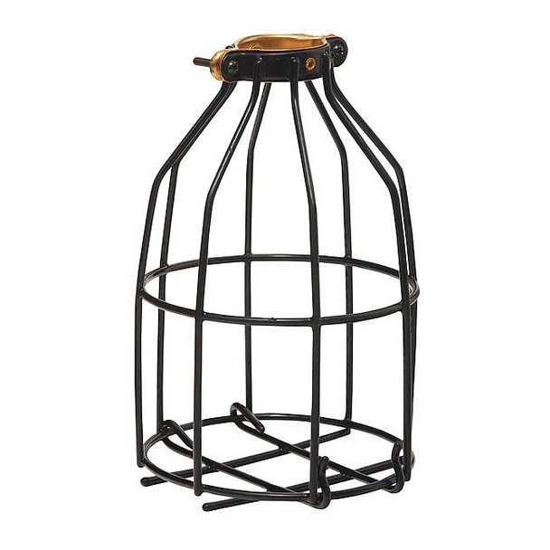 Southwire Wire Guard,5in,Black,Steel 111414