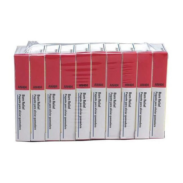 First Aid Only Topical Burn Gel,0.125 oz,60 s,PK60 AN404-10