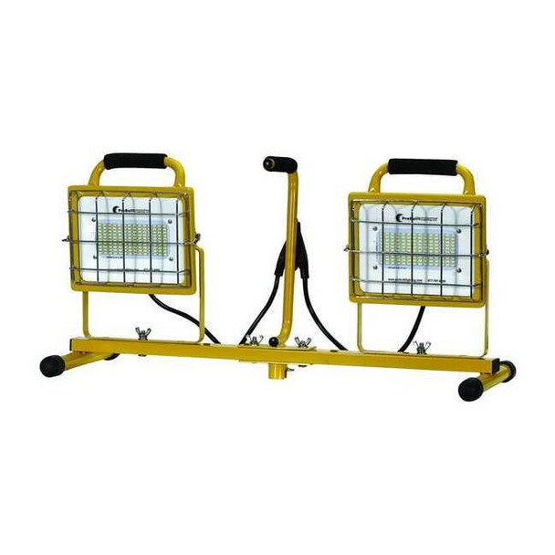 Southwire PROBUILT 10,000 Lumens, LED Yellow Temporary Job Site Light 111000