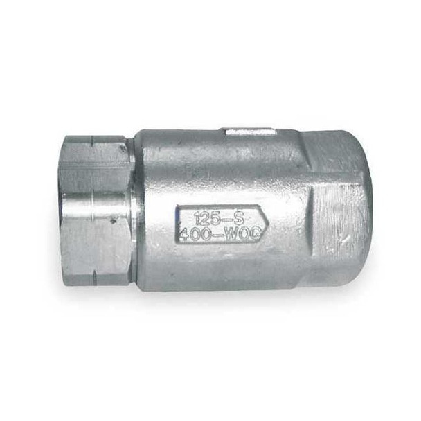 Apollo Valves 1" FNPT Stainless Steel Ball Cone Spring Check Valve 6210501