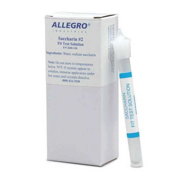 Allegro Industries Fit Testing Solution,Saccharin,PK6 2040-12K