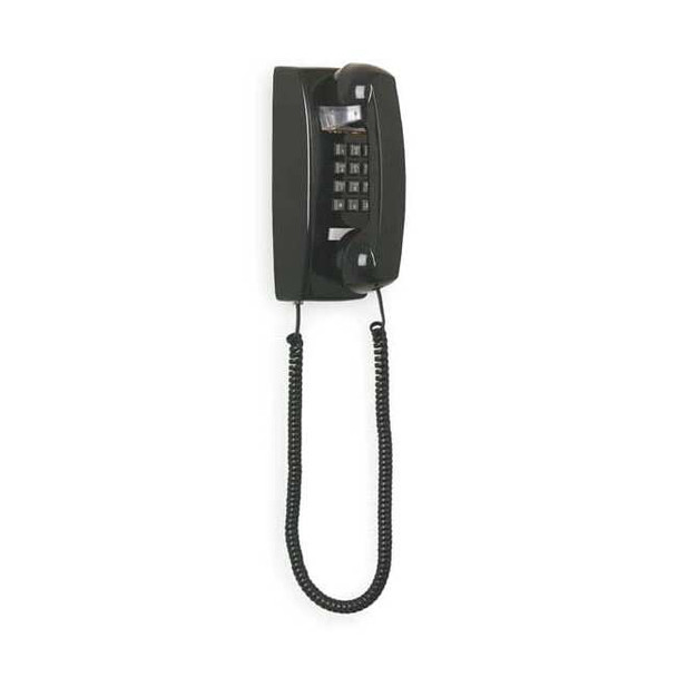 Cetis Standard Wall Phone, Black 2554W NOMW (BK)