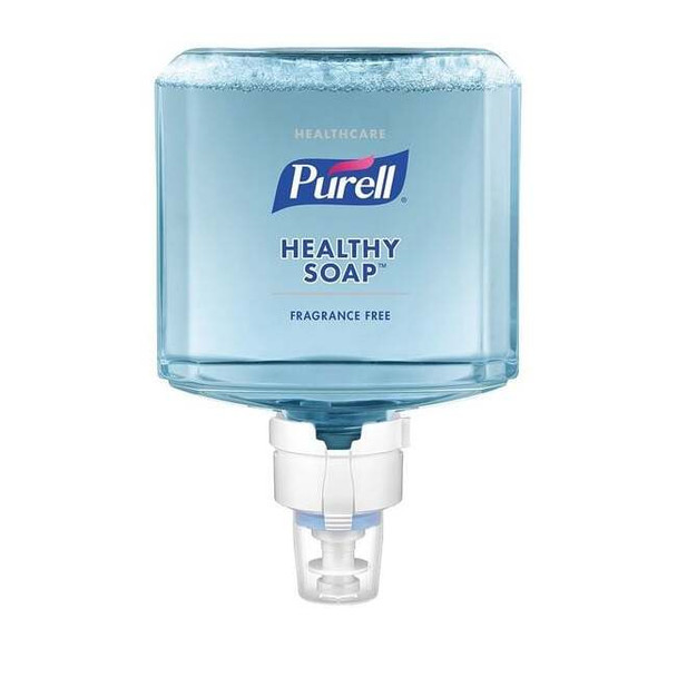 Hand Soap, Series ES8, 1,200 mL, Foam, Fragrance Free, Requires Dispenser, 2 PK