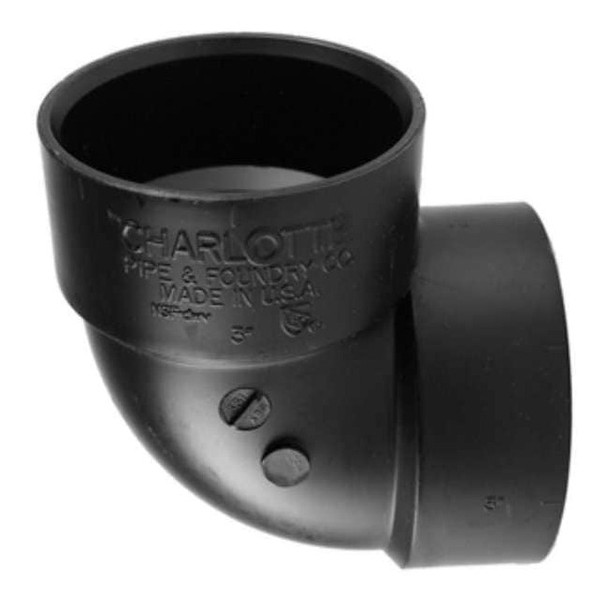 Manufacturer Varies 90 Vent Elbow,1-1/2 In x 1-1/2 In Hub 1WJH1