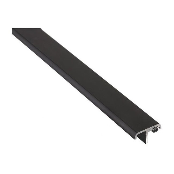 National Guard Overlapping Astragal,Aluminum,3/16 In. 158NDKB-96