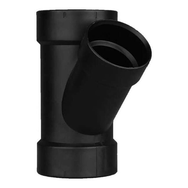 Manufacturer Varies ABS, Wye, 4 in , 4 in Hub, 3 in 1WHW4