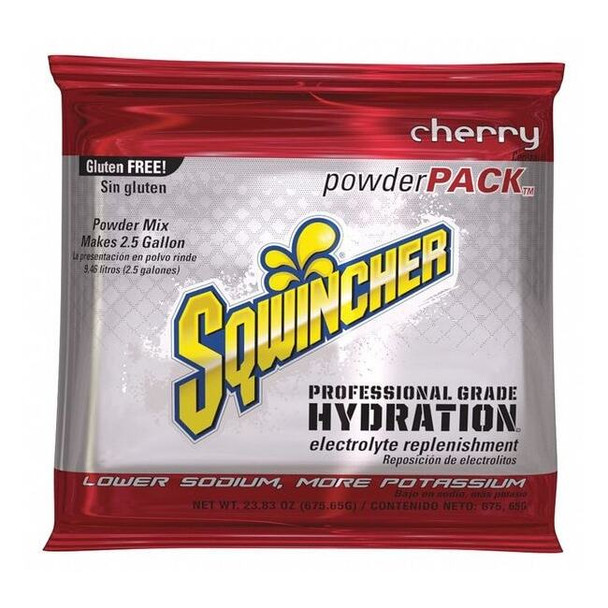 Sqwincher 2.5gal Cherry Powder Concentrate 159016047