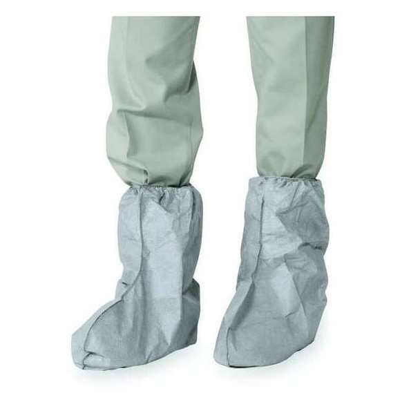 Disposable Boot Covers, XL, Tyvek(R) 400, Elastic, Serged Seam