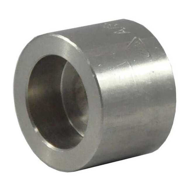 1 in Socket Weld 304 Stainless Steel Cap, Class 3000, ASTM A182, ASME B16.11