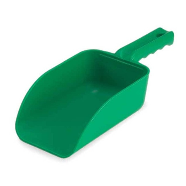 Remco Small Hand Scoop,Poly,32 Oz,Green 64002