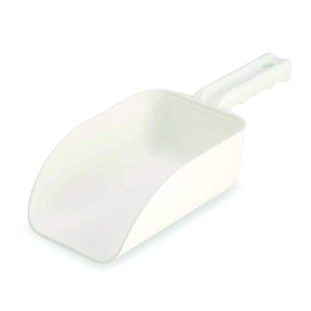 Remco Small Hand Scoop,Poly,32 Oz,White 64005