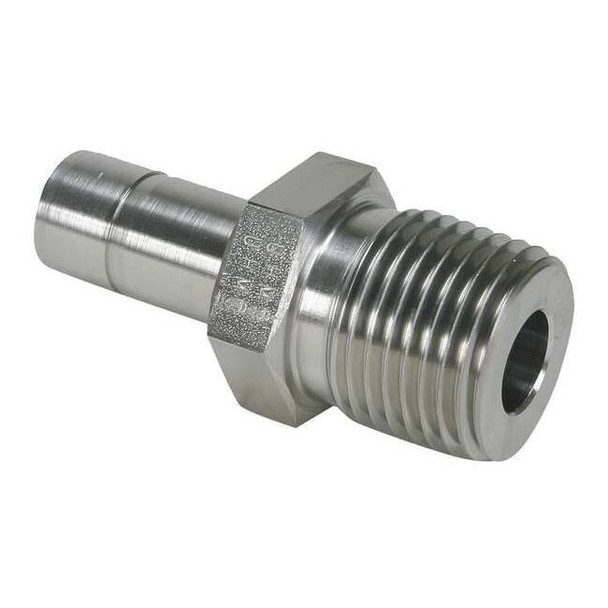 Parker 1/4" MNPT x A-LOK Tube End 316 SS Tube End Male Adapter 4MA4N-316