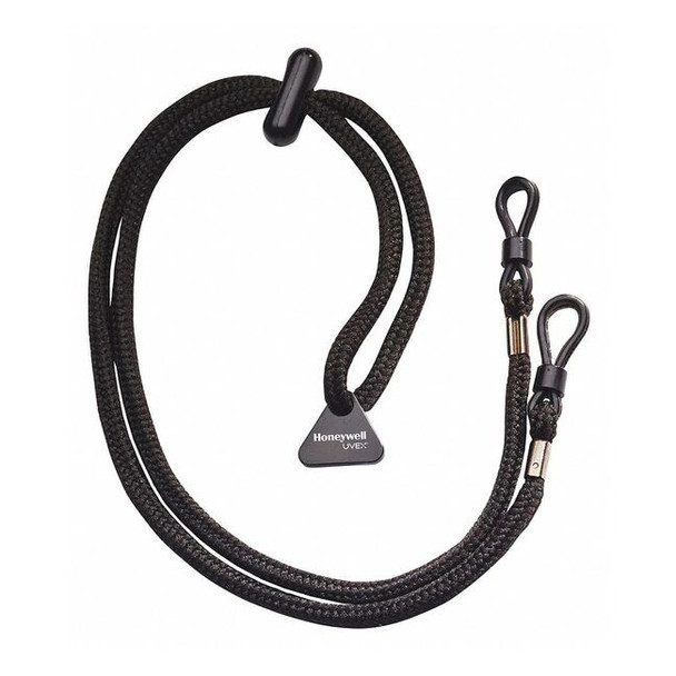 Uvex Eyewear Retainer, Black, 27 1/2 in Length, Nylon, Loop Attachment S501