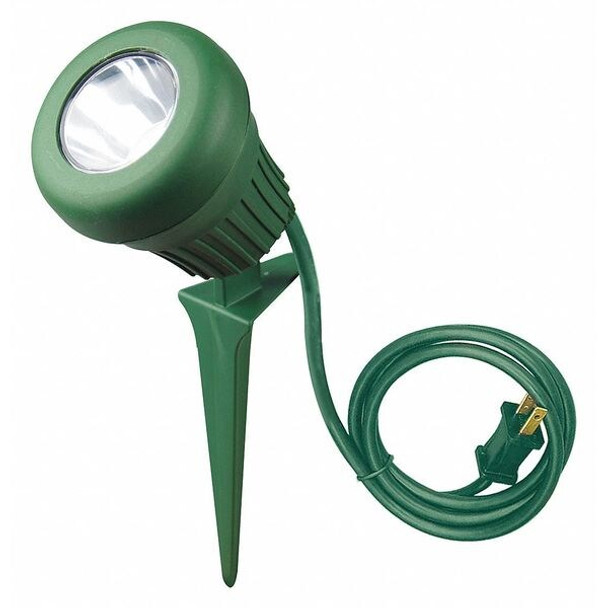 Yard Master LED Floodlight,200 lm,120VAC,60W,Green 0434