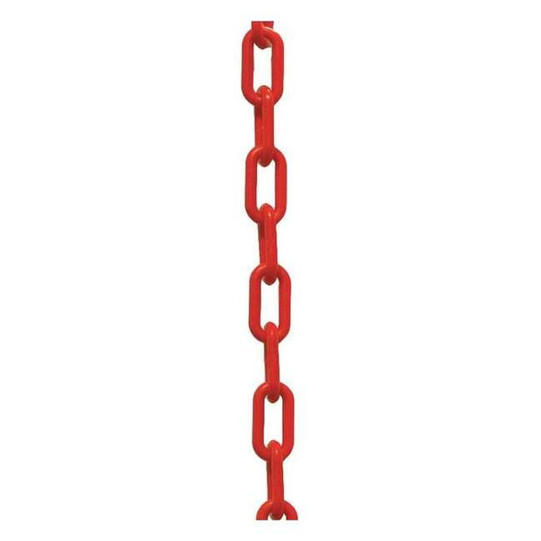 Manufacturer Varies Plastic Chain, Red, 500 ft Length, Gloss 30005-500