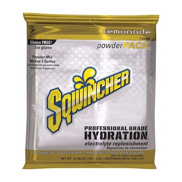 Sqwincher 5gal Lemonade Powder Concentrate 159016403