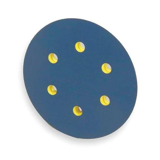 Norton Abrasives Adhesive/PSA Dsc BU Pad,6 Hole,6D 63642506142