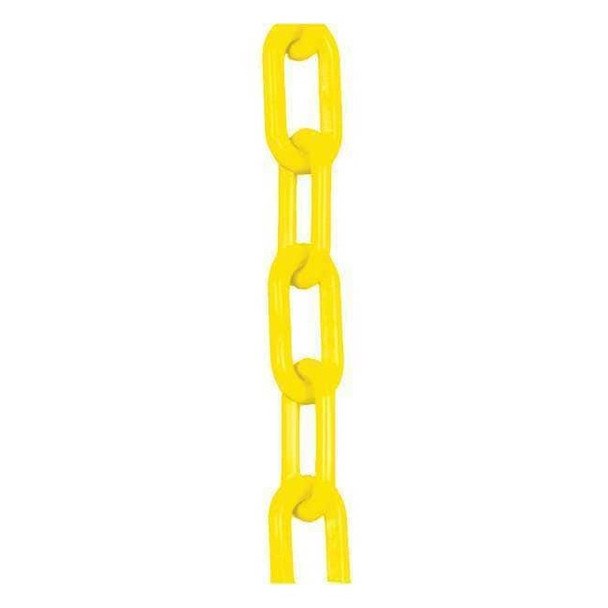Manufacturer Varies Plastic Chain, Yellow, 50 ft Length, Gloss 00002-50