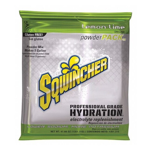 Sqwincher 5gal Lemon-Lime Powder Concentrate 159016408