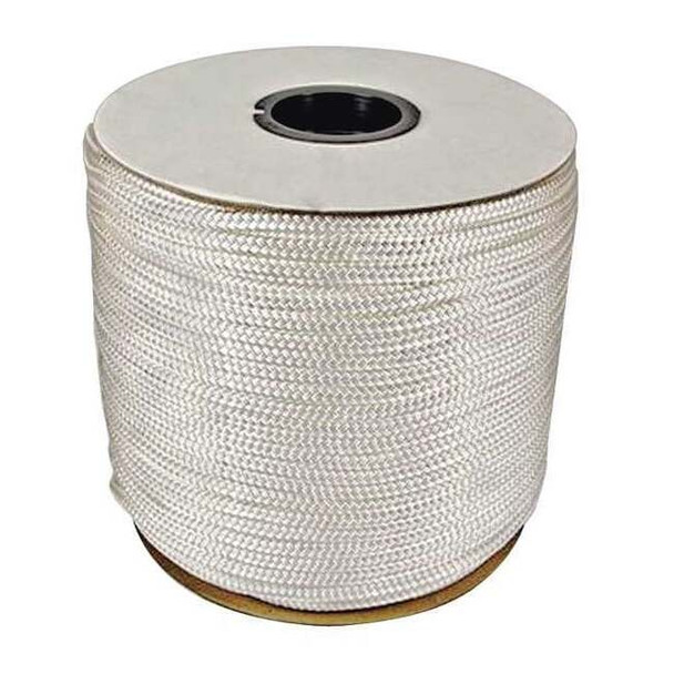 Manufacturer Varies Rope, 600ft, Wht, 450lb., Nylon 630120-00600-000