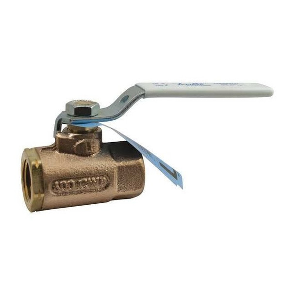 Apollo Valves 1/2" FNPT Bronze Ball Valve Inline 70LF-103-01