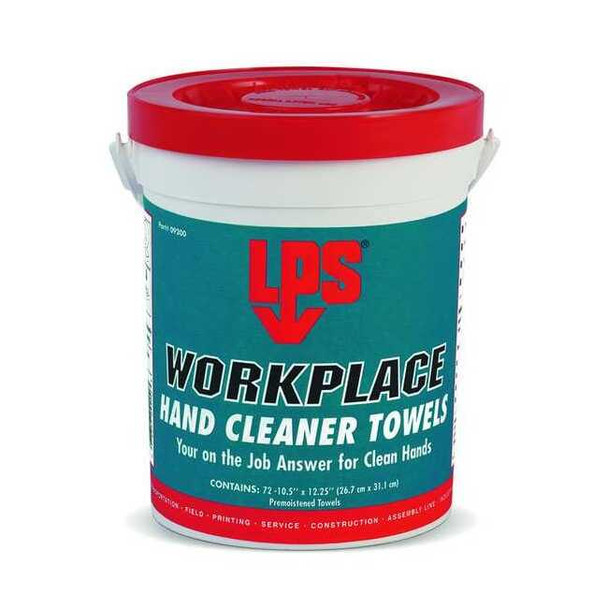 Lps WorkPlace Hand Cleaner Towels,10-1/2 In. 09200