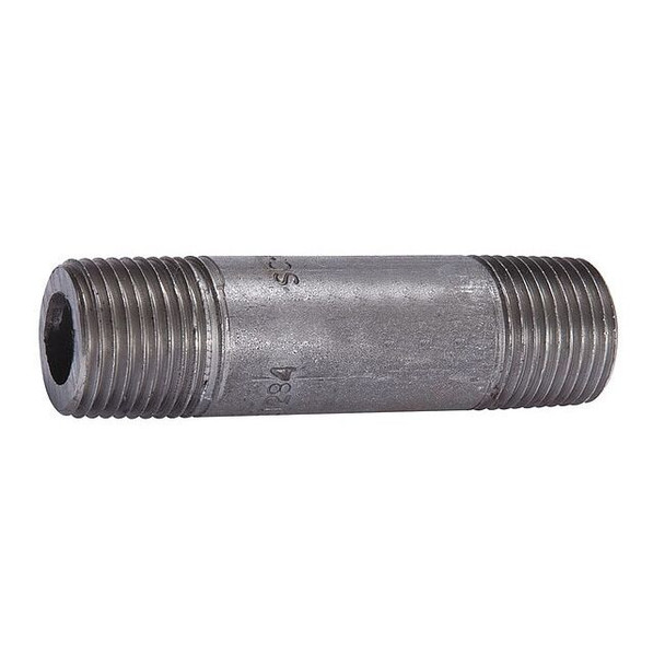 Manufacturer Varies 1-1/2" x 4" Black Pipe Nipple Sch 160 82806