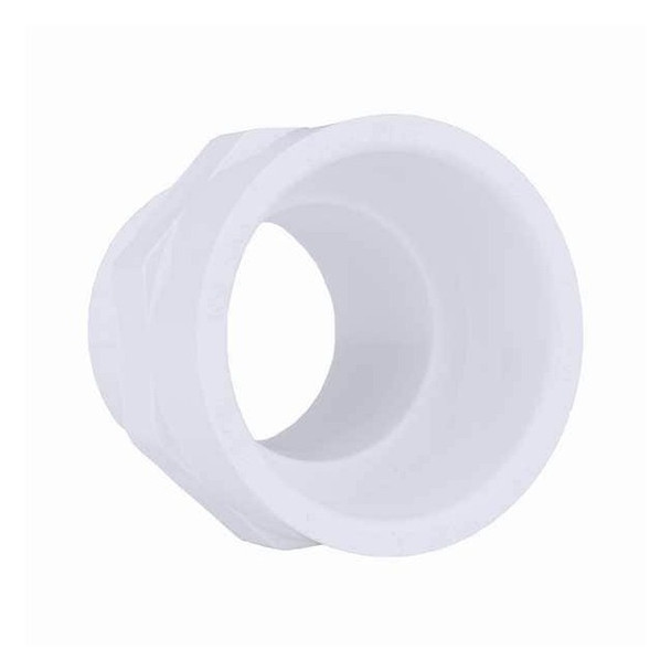 Manufacturer Varies PVC Male Adapter, Hub x MNPT, 1-1/4 in Pipe Size 1WKG9