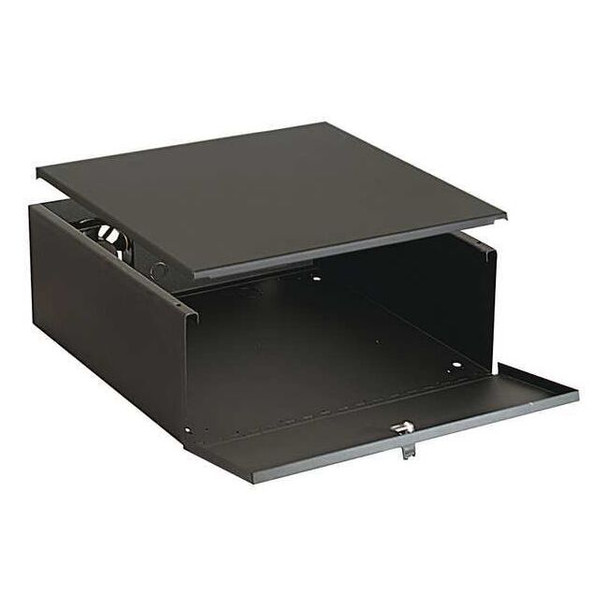 Video Mount Products DVR lock box with lock and fan DVR-LB1