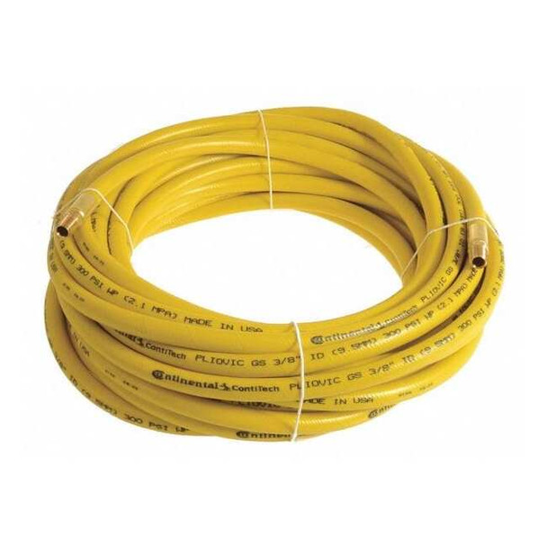 1/2" x 50 ft PVC Coupled Multipurpose Air Hose 300 psi YL
