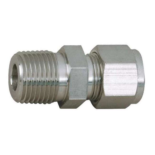 Parker 1/4" A-LOK x Male BSPP 316 SS Male Connector 4MSC4R-316