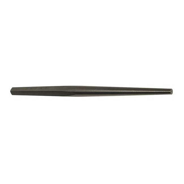 Mayhew Line Punch,Steel,10in.L,3/16in. Tip 22012