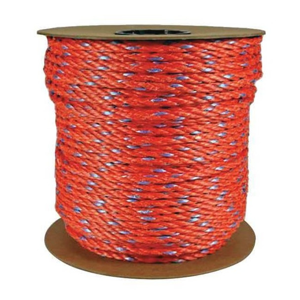 Manufacturer Varies Rope, 600ft, Orng, 215lb., Polyprpylne 340120-00600-666