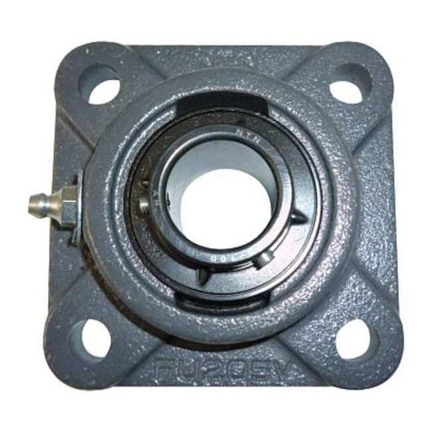Ntn Flange Bearing, 4-Bolt, Ball, 1-3/8" Bore UCFU-1.3/8M