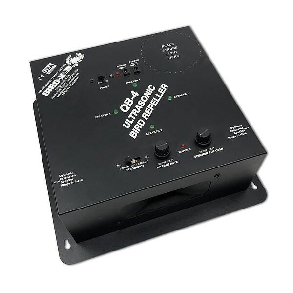 Bird-X Bird Repeller, Electronic, 112dB, 10W QB4